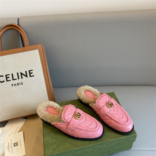 High Quality Luxury Gucci Loafers Slippers Womens – Style 03571