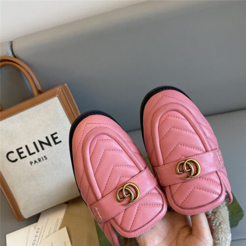 High Quality Luxury Gucci Loafers Slippers Womens – Style 03571 product detail