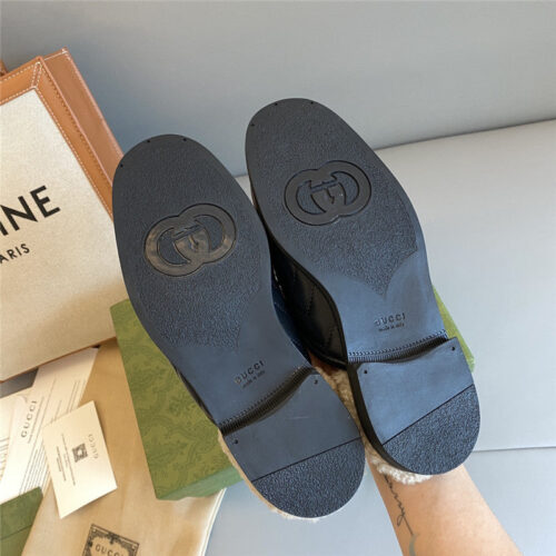 High Quality Luxury Gucci Loafers Slippers Womens – Style 69107 product detail