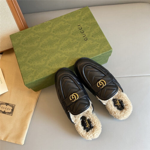 High Quality Luxury Gucci Loafers Slippers Womens – Style 69107 product detail
