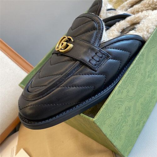 High Quality Luxury Gucci Loafers Slippers Womens – Style 69107 product detail