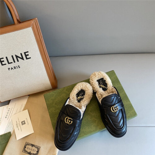 High Quality Luxury Gucci Loafers Slippers Womens – Style 69107 product detail