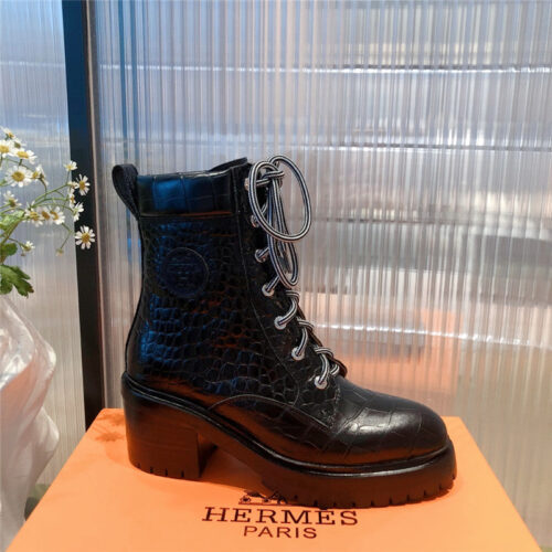 High Quality Luxury Hermes Classic Ankle Boots – Style 81283 product detail