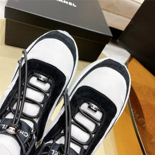 High Quality Luxury Chanel High Top Sneakers Snow Boots product detail