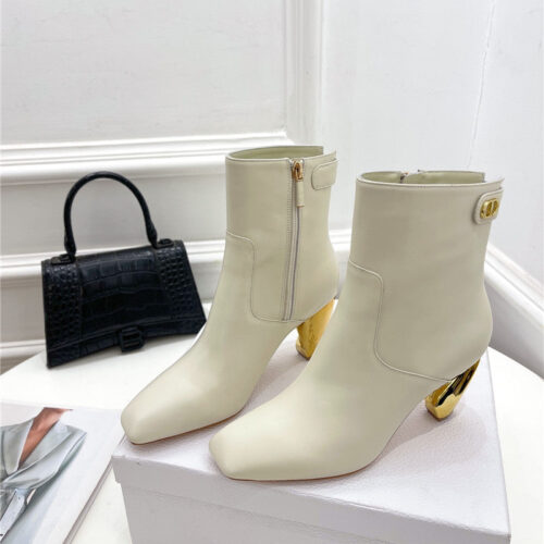 High Quality Luxury Dior Leather Ankle Boots – Style 05286