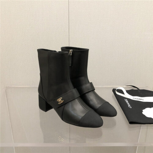 High Quality Luxury Chanel Classic Ankle Boots – Style 23014