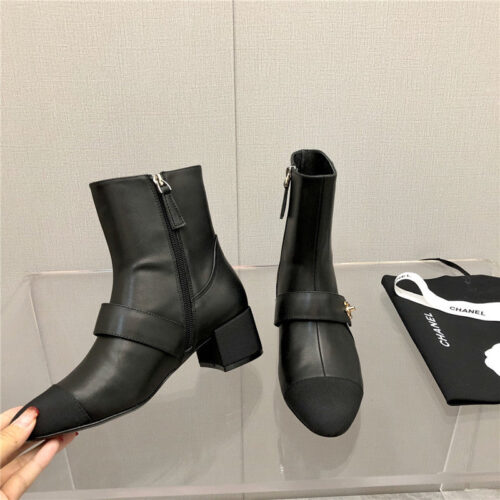High Quality Luxury Chanel Classic Ankle Boots – Style 23014 product detail