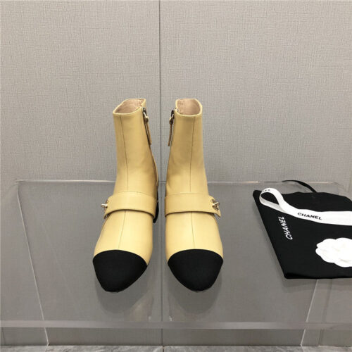 High Quality Luxury Chanel Classic Ankle Boots – Style 19622 product detail