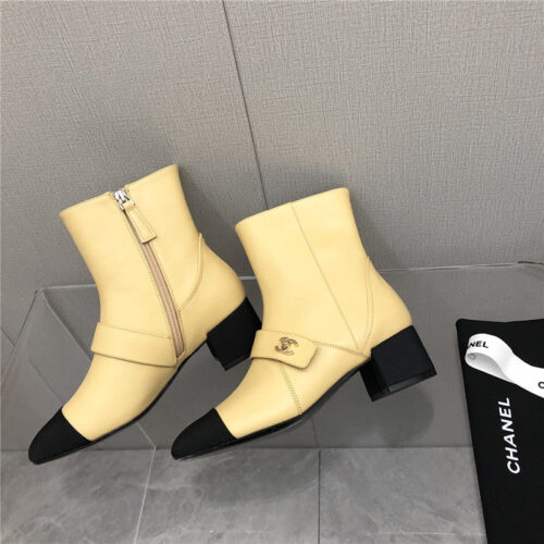 High Quality Luxury Chanel Classic Ankle Boots – Style 19622 product detail