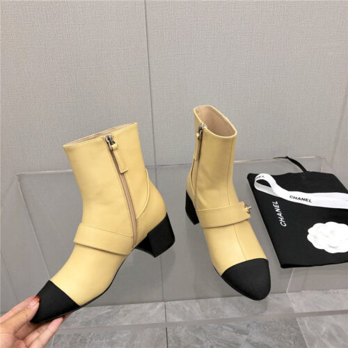 High Quality Luxury Chanel Classic Ankle Boots – Style 19622 product detail