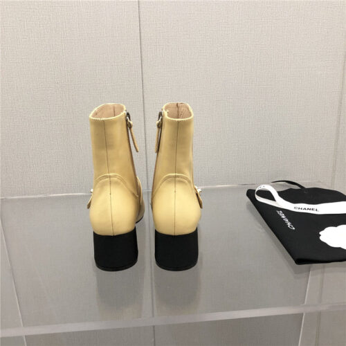 High Quality Luxury Chanel Classic Ankle Boots – Style 19622 product detail