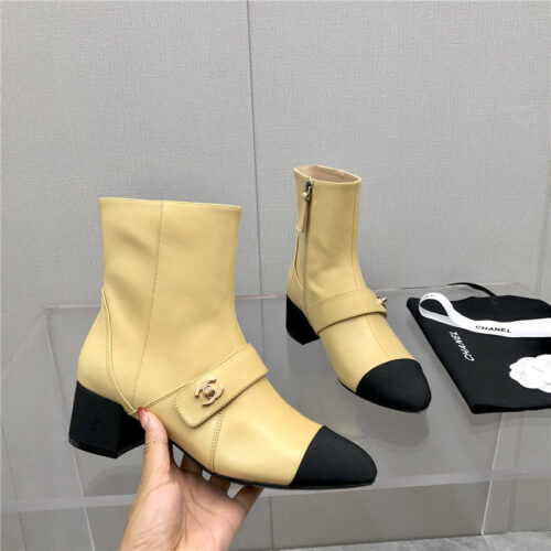 High Quality Luxury Chanel Classic Ankle Boots – Style 19622 product detail