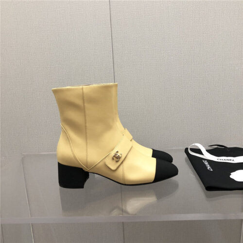 High Quality Luxury Chanel Classic Ankle Boots – Style 19622 product detail