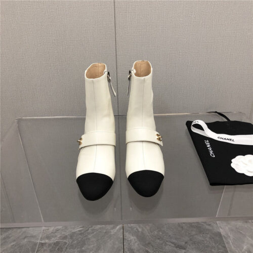High Quality Luxury Chanel Classic Ankle Boots – Style 16230 alternate view