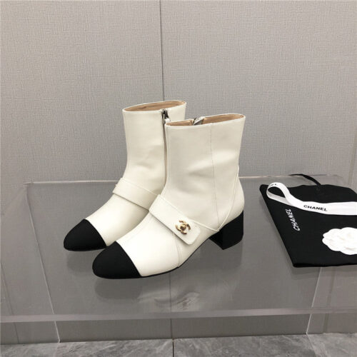 High Quality Luxury Chanel Classic Ankle Boots – Style 16230 product detail