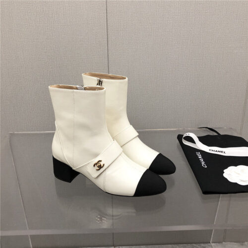 High Quality Luxury Chanel Classic Ankle Boots – Style 16230