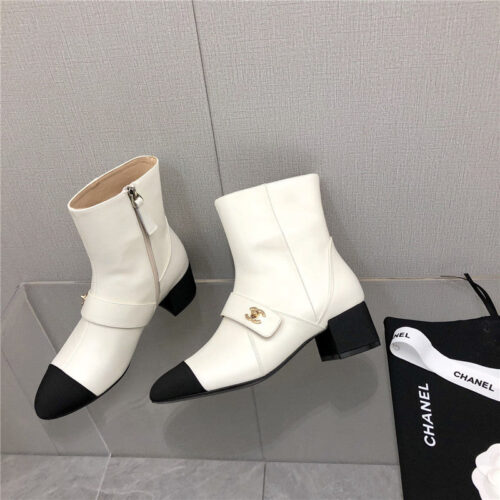 High Quality Luxury Chanel Classic Ankle Boots – Style 16230 product detail