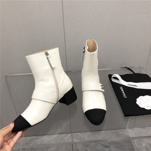 High Quality Luxury Chanel Classic Ankle Boots – Style 16230 product detail