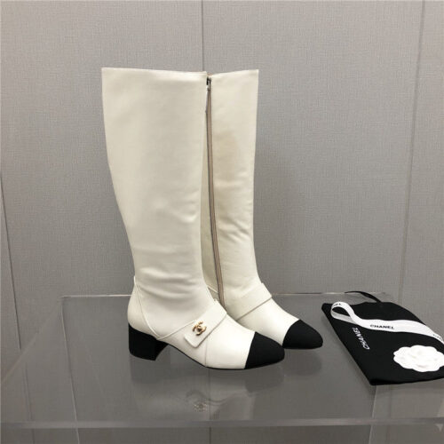 High Quality Luxury Chanel Classic Long Boots – Style 32390