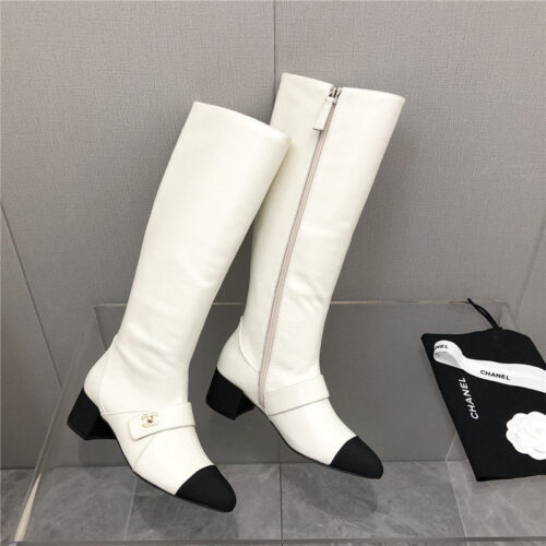 High Quality Luxury Chanel Classic Long Boots – Style 32390 product detail