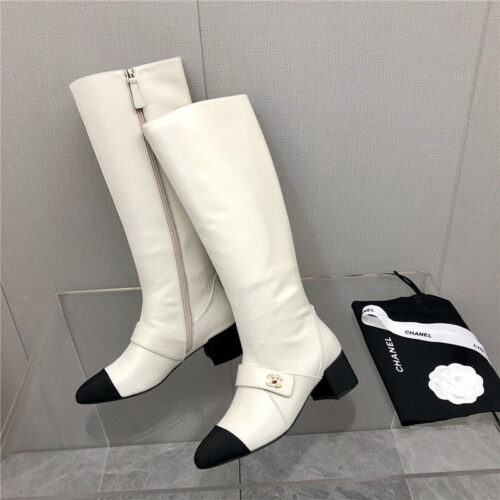 High Quality Luxury Chanel Classic Long Boots – Style 32390 product detail
