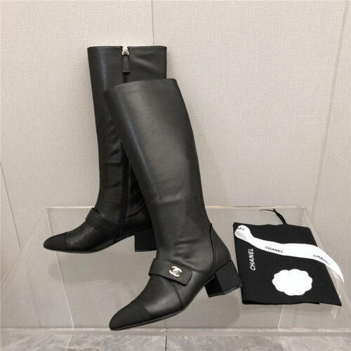 High Quality Luxury Chanel Classic Long Boots – Style 65158 product detail