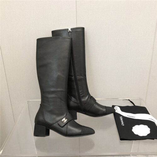 High Quality Luxury Chanel Classic Long Boots – Style 65158 product detail