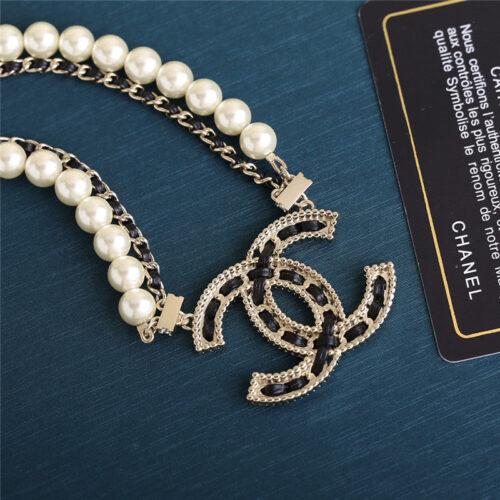High Quality Luxury Chanel Cc Necklace – Style 49738 product detail