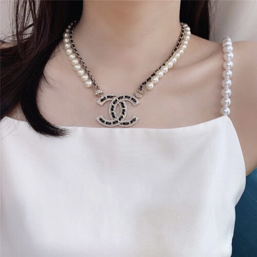 High Quality Luxury Chanel Cc Necklace – Style 49738 product detail