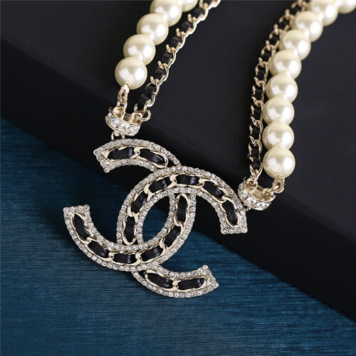 High Quality Luxury Chanel Cc Necklace – Style 49738 product detail