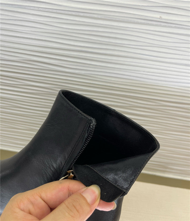 High Quality Luxury Louis Vuitton Pointed High Heel Ankle Boots product detail