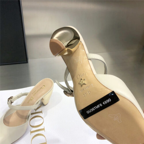 High Quality Luxury Dior Cd Logo High Heel Sandals – Style 02822 product detail