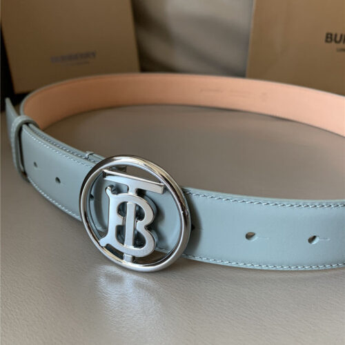 High Quality Luxury Burberry B Buckle Belt – Style 90438 product detail