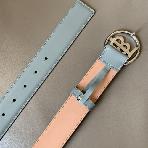 High Quality Luxury Burberry B Buckle Belt – Style 90438 product detail