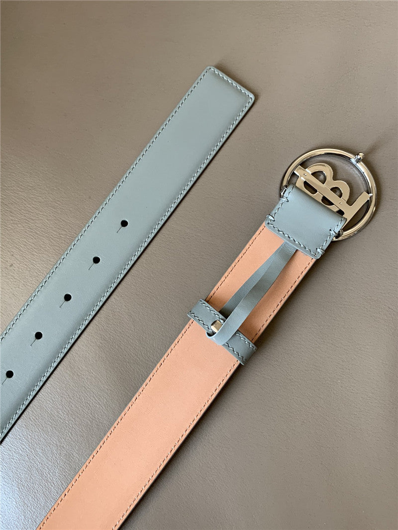 High Quality Luxury Burberry B Buckle Belt – Style 90438 product detail