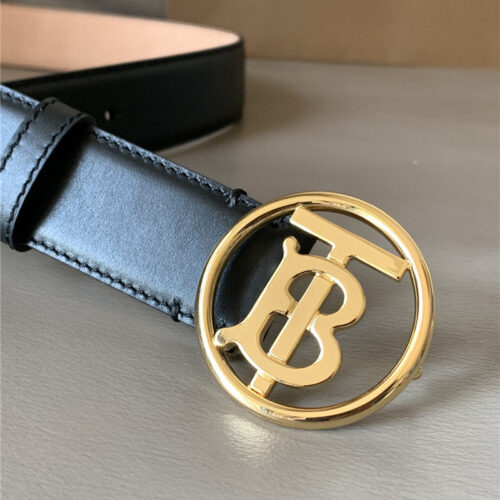 High Quality Luxury Burberry B Buckle Belt – Style 24902 product detail