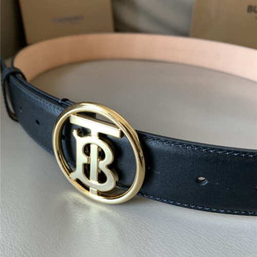 High Quality Luxury Burberry B Buckle Belt – Style 24902 product detail