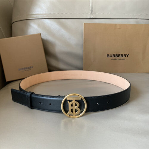 High Quality Luxury Burberry B Buckle Belt – Style 24902
