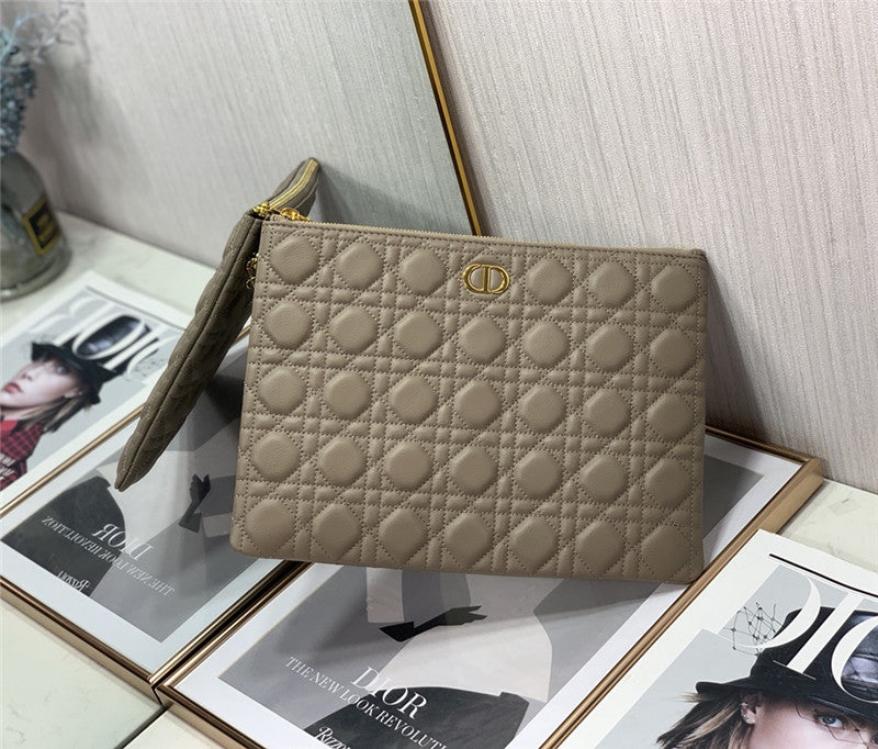 High Quality Luxury Dior Caro Clutch – Style 25301 product detail