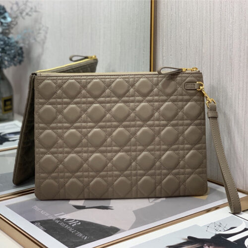 High Quality Luxury Dior Caro Clutch – Style 25301 alternate view