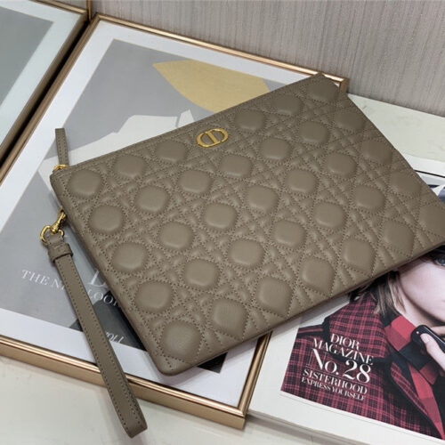 High Quality Luxury Dior Caro Clutch – Style 25301 product detail