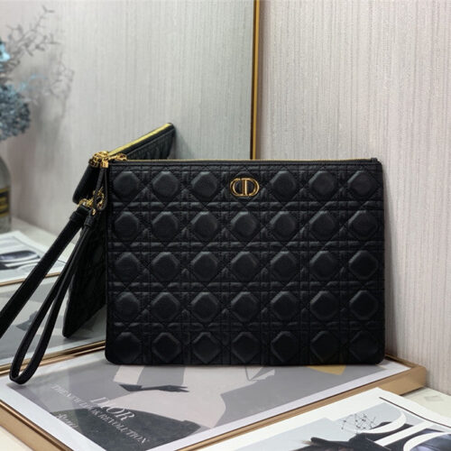 High Quality Luxury Dior Caro Clutch