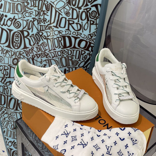 High Quality Luxury Louis Vuitton Classic Platform Sneakers – Style 60355 product detail