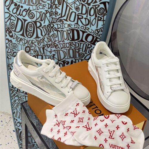 High Quality Luxury Louis Vuitton Classic Platform Sneakers – Style 93123 product detail