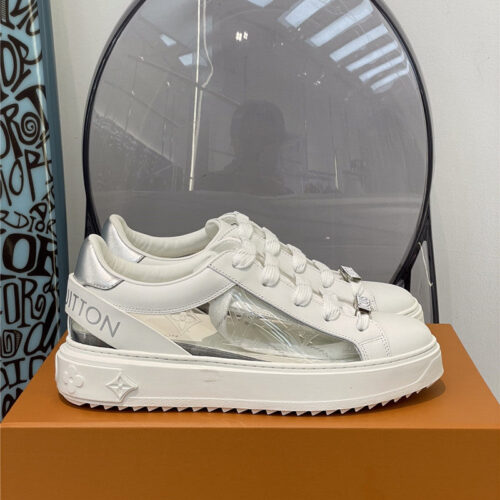 High Quality Luxury Louis Vuitton Classic Platform Sneakers – Style 93123 alternate view