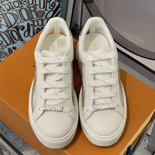 High Quality Luxury Louis Vuitton Classic Platform Sneakers – Style 93123 product detail