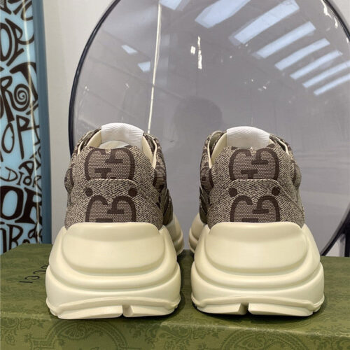 High Quality Luxury Gucci Womens Rhyton Leather Sneakers product detail