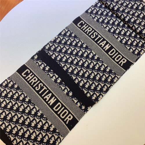 High Quality Luxury Dior Cashmere Oblique Print Scarfs product detail