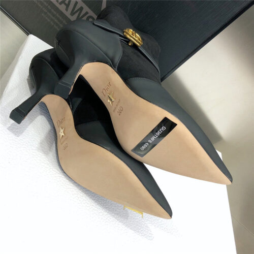 High Quality Luxury Dior Cd High-Heeled Stretch Boots product detail