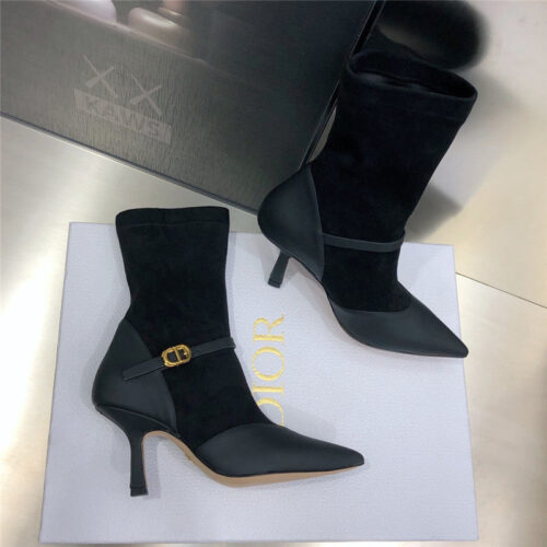 High Quality Luxury Dior Cd High-Heeled Stretch Boots product detail